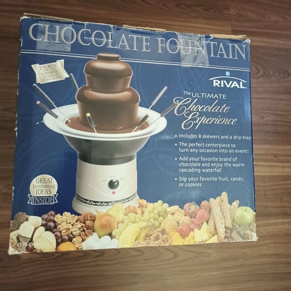 Rival Kitchen Rival Chocolate Fountain The Ultimate Chocolate